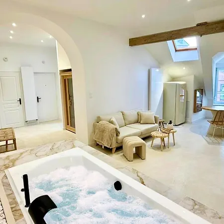 Apartman Sublime Loft Avec Privatif & Sauna, Hyper Centre, Parking Facile Épinal