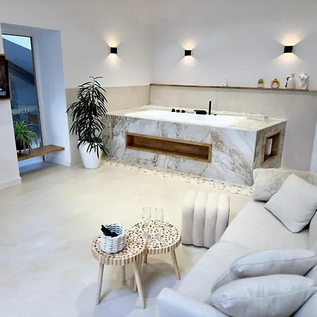 Sublime Loft Avec Privatif & Sauna, Hyper Centre, Parking Facile Apartman